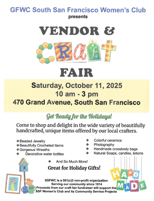 Womens Club Vendor & Craft Fair